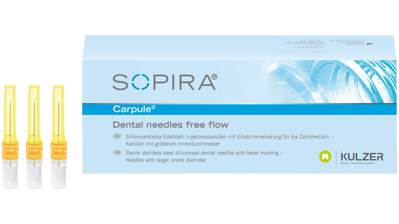 SOPIRA® Carpule® Single-Use Needles