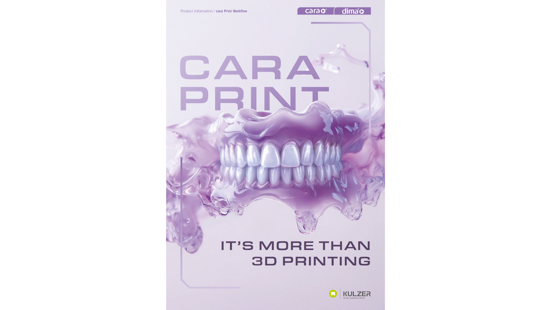 cara Print Workflow Brochure