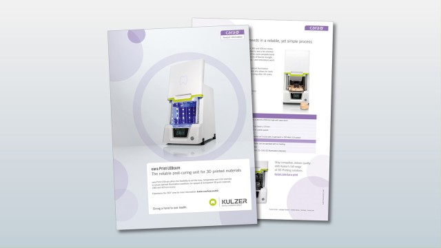 cara Print LEDcure brochure