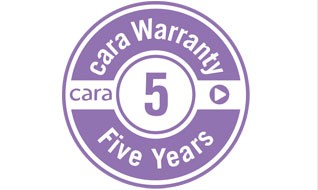cara Warranty 5 years