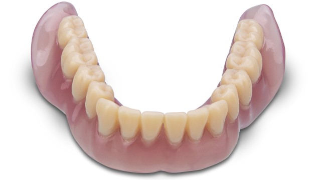 dima Print Digital Denture Lower jaw Dark Pink A3