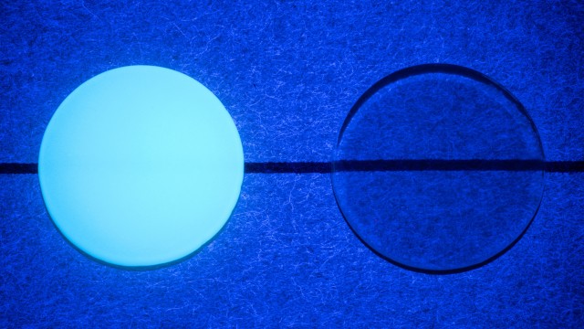 Fluorescence of Glaze Fluo and Glaze