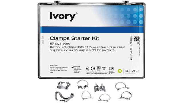 Ivory Clamps Starter Kit with included instruments