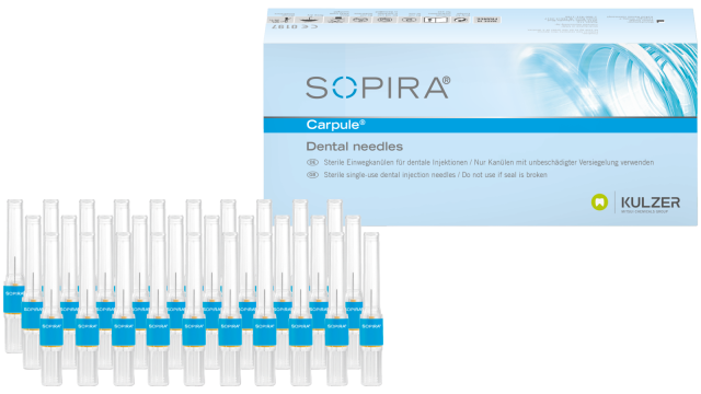 SOPIRA® Carpule® Single-Use Needles for Intraligamentary Anaethesia