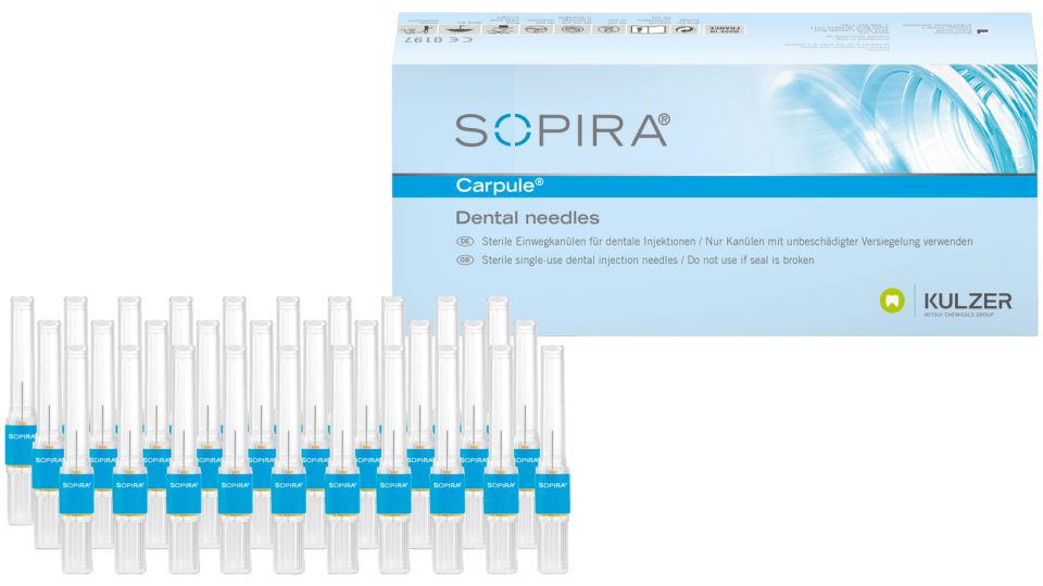 SOPIRA Carpule needles for intraligamentary anaesthesia