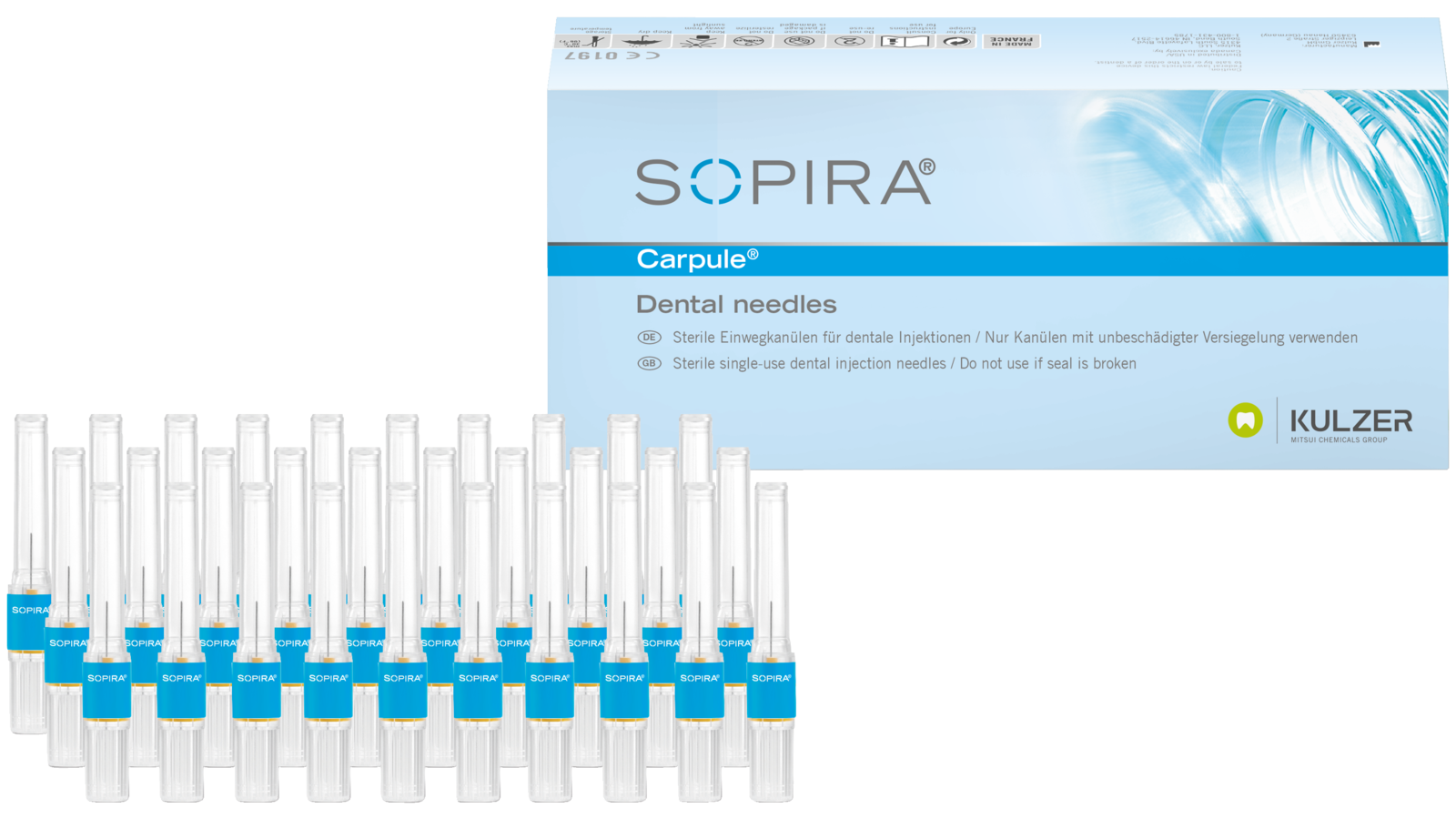 SOPIRA® Carpule® Single-Use Dental Needles for Intraligamentary Anaesthesia