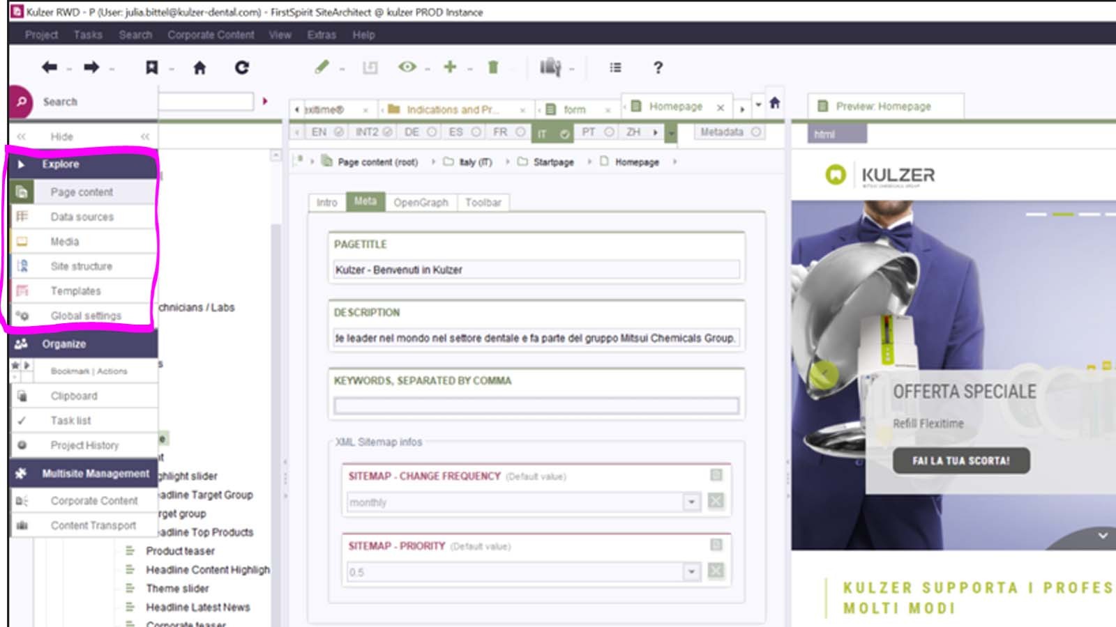 FS Vertical toolbar